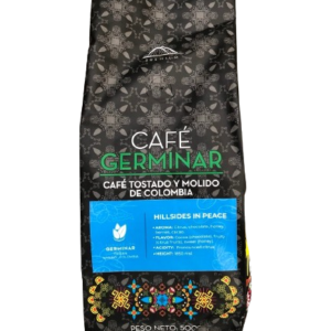 Cafe Germinar - Colombiaanse gemalen Koffie - Hillsides in Peace - 500 gram