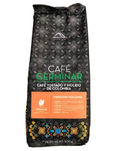 Cafe Germinar - Colombiaanse gemalen Koffie - Freedom Volcano - 500 gram